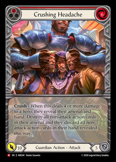 Crushing Headache (Extended Art) (IAR244) (Rainbow Foil) (IAR)