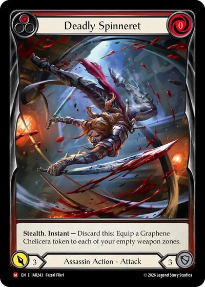 Deadly Spinneret (IAR243) (Rainbow Foil) (IAR)