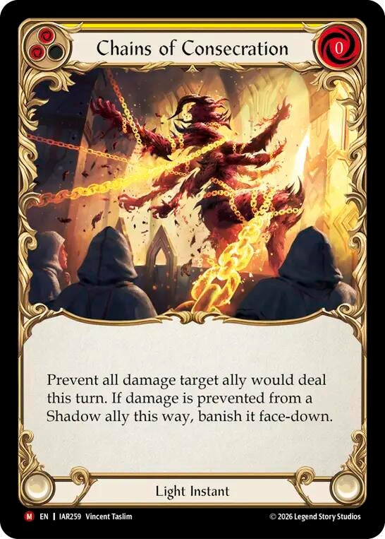 Image for Chains of Consecration (IAR259) (IAR) - Flesh and Blood TCG