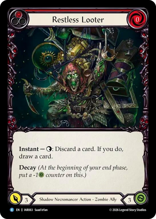 Image for Restless Looter (IAR063) (IAR) - Flesh and Blood TCG