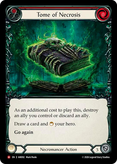 Tome of Necrosis (IAR092) (Rainbow Foil) (IAR)
