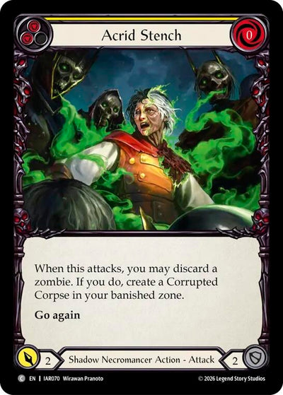 Acrid Stench (Yellow) (IAR070) (Rainbow Foil) (IAR)