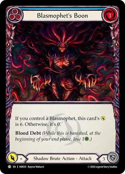 Blasmophet's Boon (IAR035) (Rainbow Foil) (IAR)