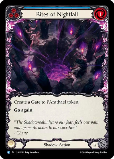 Rites of Nightfall (IAR181) (IAR)