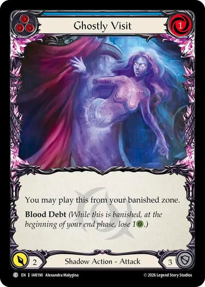 Ghostly Visit (Blue) (IAR190) (IAR)