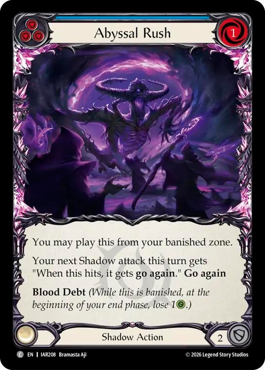 Image for Abyssal Rush (IAR208) (IAR) - Flesh and Blood TCG