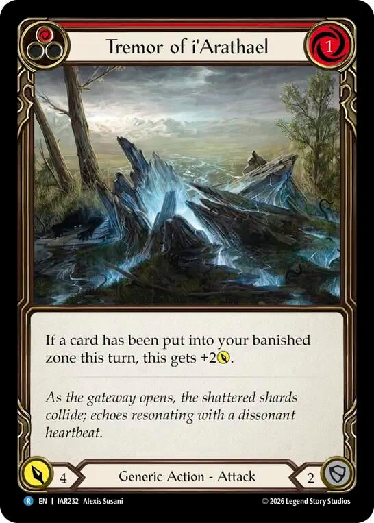 Image for Tremor of i'Arathael (IAR232) (IAR) - Flesh and Blood TCG