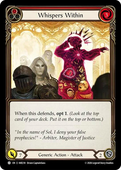 Whispers Within (Red) (IAR239) (IAR)