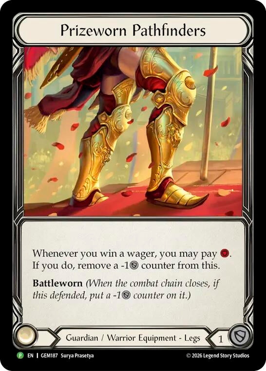 Image for Prizeworn Pathfinders (GEM187) (Cold Foil) (GEM) - Flesh and Blood TCG