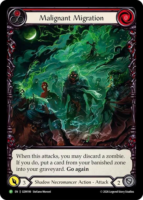 Image for Malignant Migration (GEM199) (GEM) - Flesh and Blood TCG