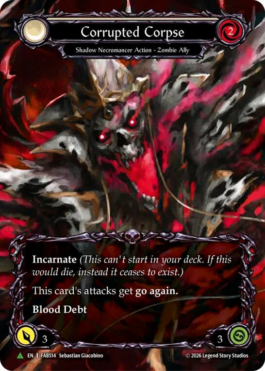 Image for Corrupted Corpse (Marvel) (FAB514) (D) (FAB514) (Cold Foil) (PR) - Flesh and Blood TCG
