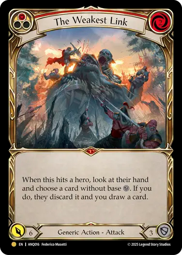 The Weakest Link Compendium of Rathe - Antiquity Pack
ANQ • #16 • Gold • EN