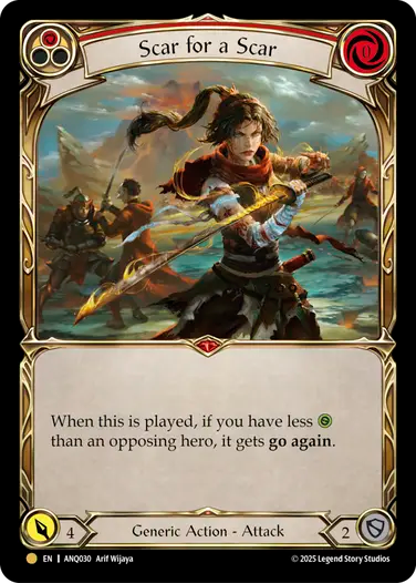 Scar for a Scar Compendium of Rathe - Antiquity Pack
ANQ • #30 • Gold • EN