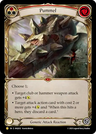 Pummel Compendium of Rathe - Antiquity Pack
ANQ • #32 • Gold • EN