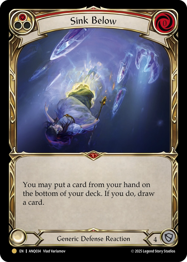 Sink Below Compendium of Rathe - Antiquity Pack
ANQ • #34 • Gold • EN