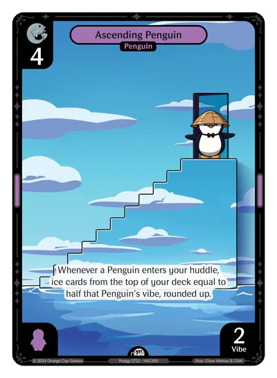 Ascending Penguin (ETH140)