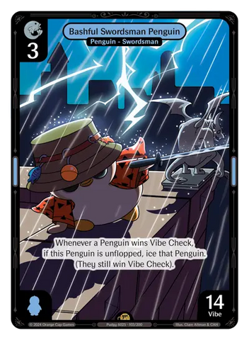 Bashful Swordsman Penguin (ETH103)