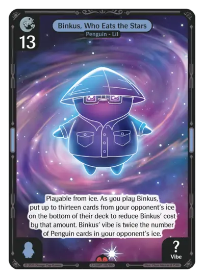 Binkus, Who Eats the Stars (LOL85)