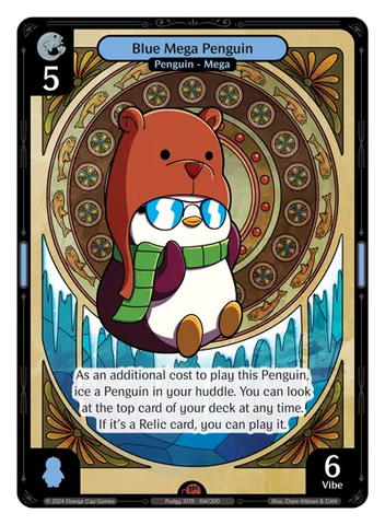 Blue Mega Penguin (ETH104)