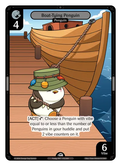 Boat-Tying Penguin (ETH172)