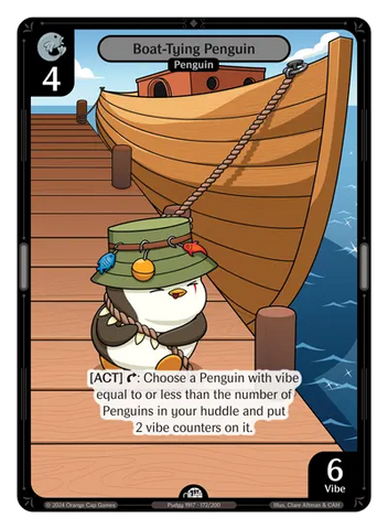 Boat-Tying Penguin (ETH172)