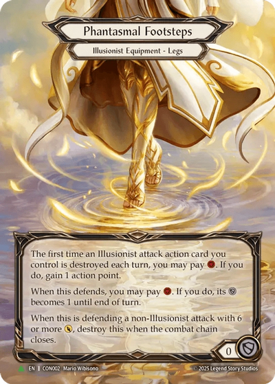 Phantasmal Footsteps [CON002] (Promo) Rainbow Foil