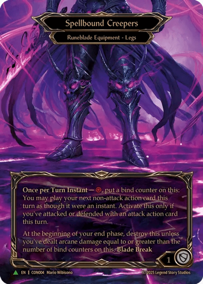 Spellbound Creepers [CON004] (Promo) Rainbow Foil