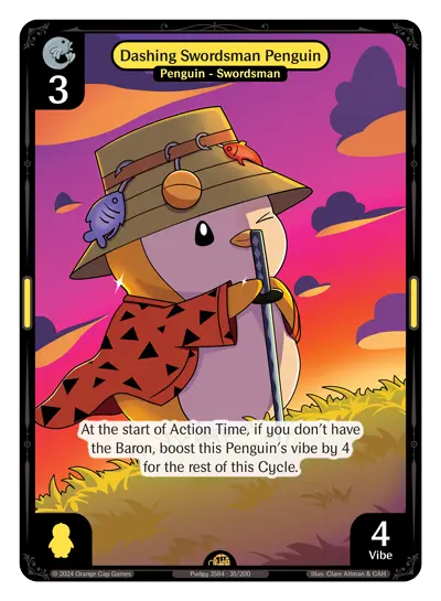 Dashing Swordsman Penguin (ETH45) Foil