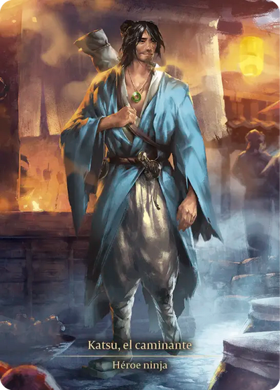 Katsu, the Wanderer [1HP086] (History Pack 1 Black Label) Spanish