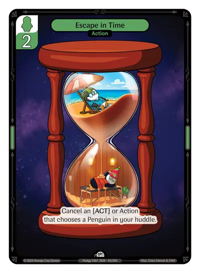 Escape in Time (ETH93) Foil