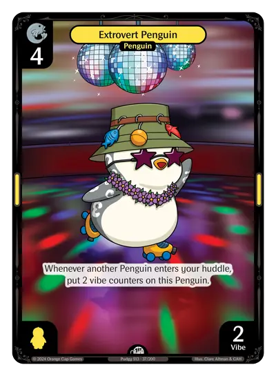 Extrovert Penguin (ETH37) Foil