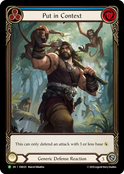 Put in Context [FAB325] (Promo)  Rainbow Foil