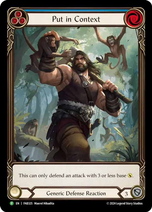Put in Context [FAB325] (Promo)  Rainbow Foil