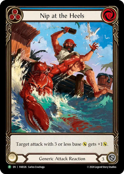 Nip at the Heels [FAB326] (Promo)  Rainbow Foil