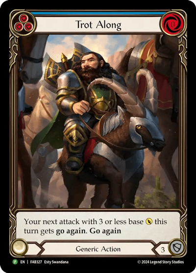 Trot Along [FAB327] (Promo)  Rainbow Foil