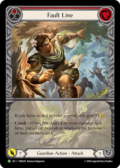 Fault Line [FAB328] (Promo)  Rainbow Foil