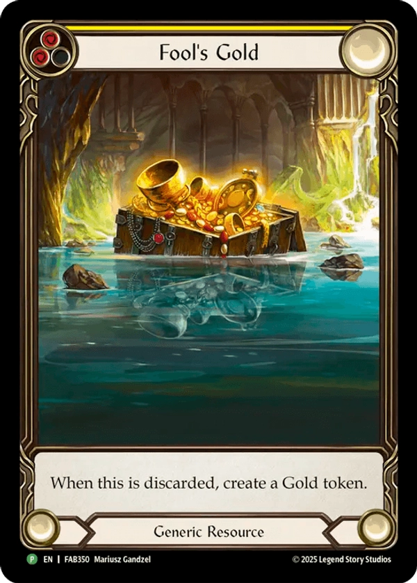 Fool's Gold [FAB350] (Promo)  Cold Foil