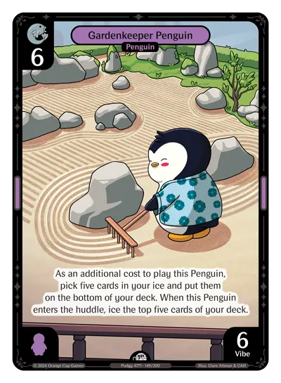 Gardenkeeper Penguin (ETH149)