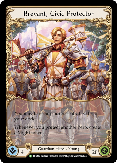 Brevant, Civic Protector [HER102] (Promo)  Cold Foil