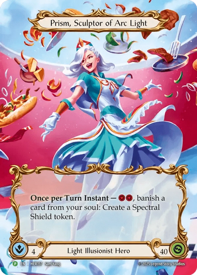 Prism, Sculptor of Arc Light [HER157] (Promo)  Rainbow Foil