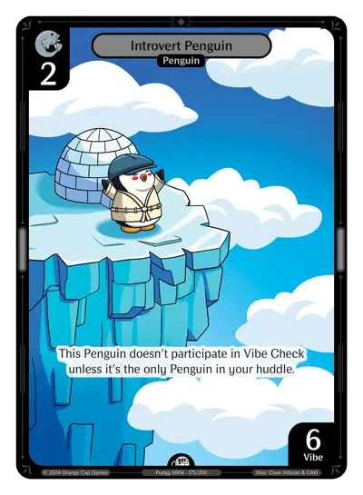 Introvert Penguin (ETH175) Foil