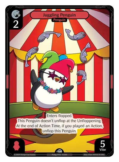 Juggling Penguin (ETH8)