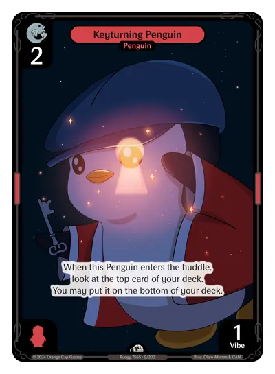 Keyturning Penguin (ETH9)