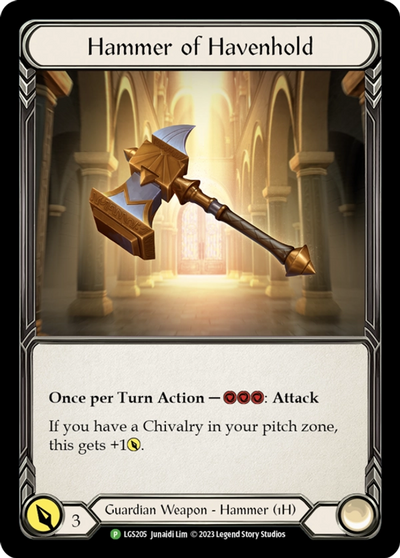 Hammer of Havenhold [LGS205] (Promo)  Rainbow Foil