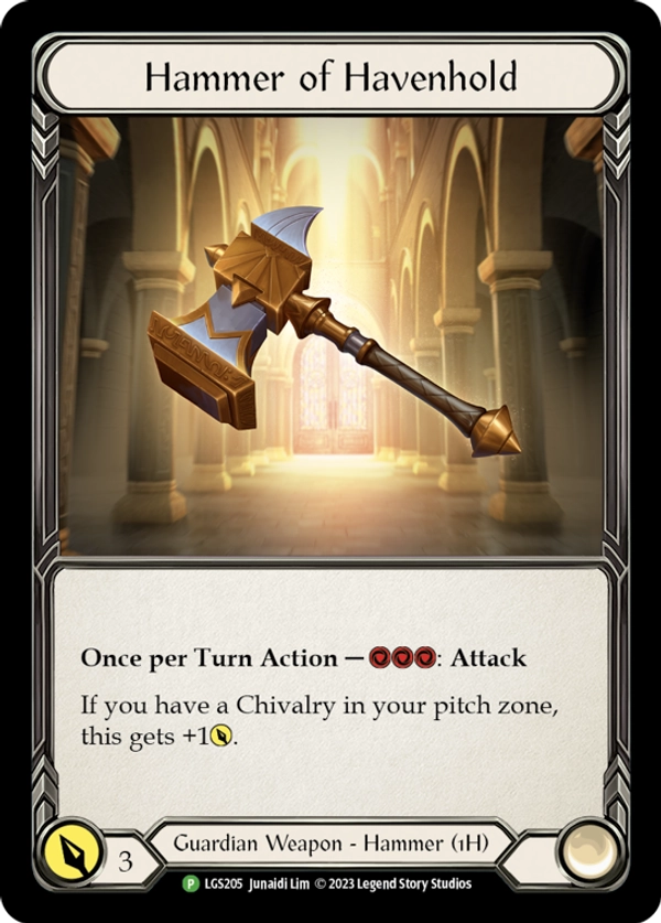 Hammer of Havenhold [LGS205] (Promo)  Rainbow Foil