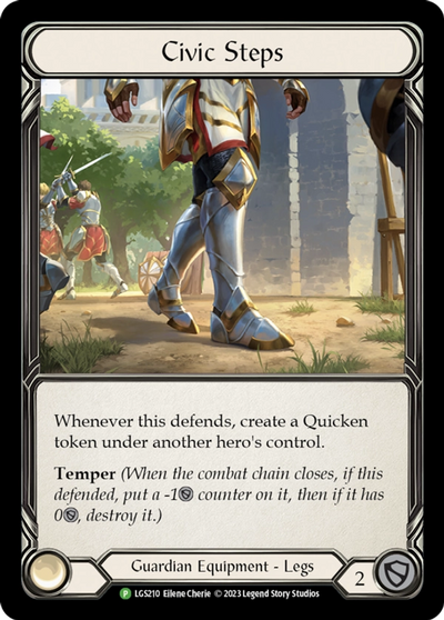 Civic Steps [LGS210] (Promo)  Rainbow Foil