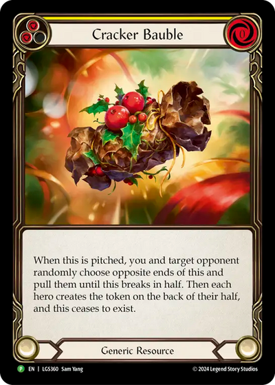 Cracker Bauble (Random Tokens)