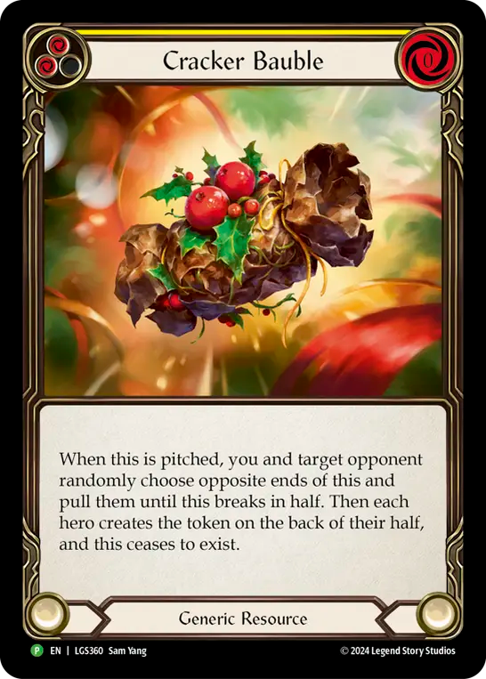 Cracker Bauble (Random Tokens)