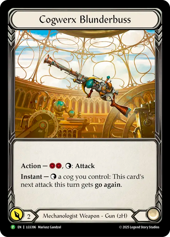 Cogwerx Blunderbuss [LGS392] (Promo)  Rainbow Foil