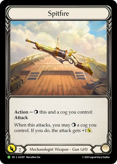 Spitfire [LGS393] (Promo)  Rainbow Foil